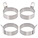 Egg Ring, 3 Inch Stainless Steel Omelet Mold Cooking Non Stick Pancake Ring Metal Kitchen Cooking Egg Ring, 3 Inch Stainless Steel Omelet Mold Cooking Non Stick Pancake Ring Metal Kitchen Cooking Tool