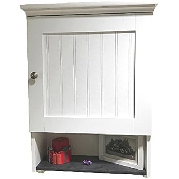 Amazon Com Farmhouse Bathroom Cabinet Rustic Wall Mount Kitchen