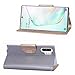 ProCase Galaxy Note 10+ Plus/5G Wallet Case, Flip Fold Kickstand Case with Card Holders Mirror, Folding Stand Protective Book Case Cover for Samsung Galaxy Note 10+ Plus/5G (2019 Release) –Grey