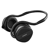 AUKEY Bluetooth Headphones, Foldable On-ear Earphones with 24 Hours Playtime, Built-in Microphone for IPhone, Android Smartphones and More