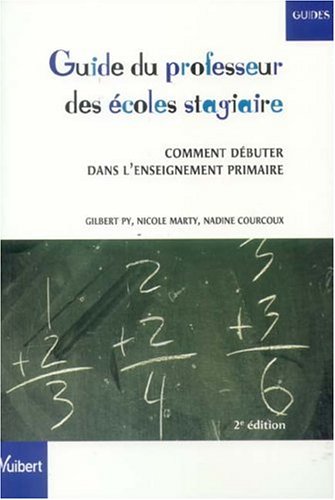Guide du professeur des écoles stagiaire