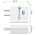 Quick Charge 2.0, JDB 18W Turbo USB Charger Travel Wall Charger for Galaxy S7 / S6 / S6+ / Edge, LG G4, HTC One M9, Sony Xperia Z5 / Z4 Tablet, iPhone and More (with 3Ft Micro USB Cable)-White