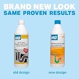 HG Kitchen Drain Unblocker 1 Litre Natural Enzymes Bio Deodoriser view 2
