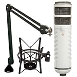 Rode Podcaster Booming Kit: Podcaster, PSA1 Arm, and PSM1 shock mount