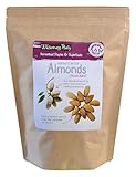 Wilderness Poets Organic Raw Almonds (Unpasteurized) 2 Pound Bulk
