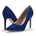DREAM PAIRS Women's Christian-New Royal Blue High Heel Pump Shoes - 10 M US