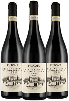 Amarone della Valpolicella Classico DOCG 2015 - Villa da Filicaja - 3 x 0,75 l. - Italian wine - Veneto - Italy