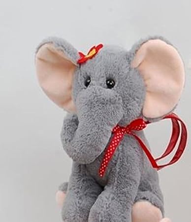 Linzy Toys 8 Kids Kai Animals Handbag Toy-Elephant Plush