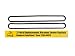 Upper and Lower Gasket Replacements for FoodSaver (2 Foam Gaskets) - Fits V2200, V2400, V2800, V3000, V3200 Series Vacuum Sealers (Replaces Food Saver T910-00075) by OutOfAir primary