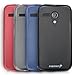 Fosmon DURA-FROST Series Flexible TPU Case for Motorola Moto G (1st Generation Only) / Motorola DVX (Black)