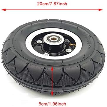 Pneu de Trottinette électrique avec Chambre à air 20,3 cm et roulement de moyeu