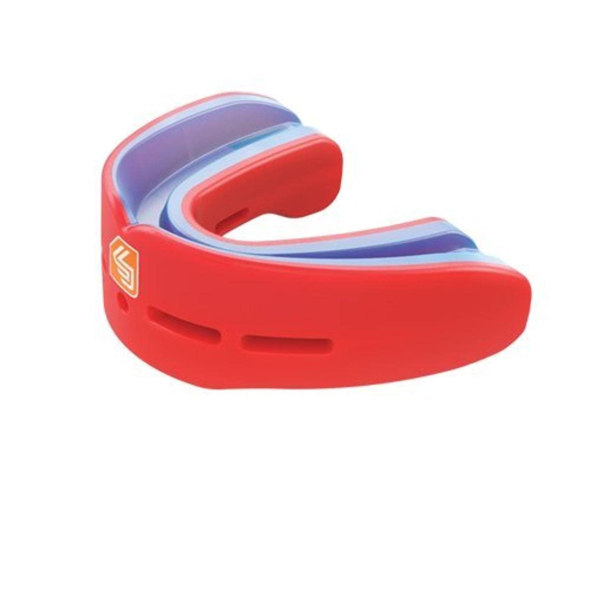 Shock Doctor Nano Double Mouthguard, Protects Upper and Lower Teeth, Youth & Adult