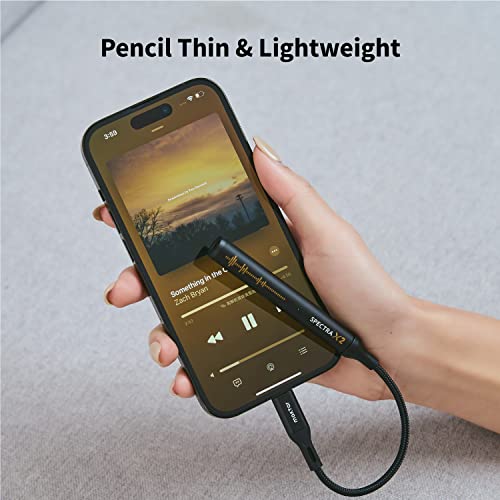 MAKTAR Spectra X2 Portable DAC/AMP [3.5mm Jack to Lightning], High