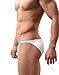 BRAVE PERSON Low Waist Bikini Swimwear Men's Underwear 3-Pack B1133 (L, Red/Black/White)