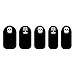 Tattify Skeleton Nail Wraps - Let's Bone (Set of 22)