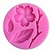 Sandalas Silicone Mold Fondant Cake Decorating Tools (Peach Blossom)