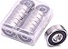Mini Skater 16 PCS Black Generic ABEC 9 Precision 608 RS Skate Ball Bearing Deck Longboard Bearings(Black)
