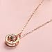 RoseSummer I Love You Necklace 100 Languages Charm Beads Necklace Memory of Love Valentine Gifts (Sliver)