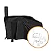 i COVER Grill Smoker Cover-Heavy Duty Waterproof Patio Outdoor Canvas Offset Smoker Cover,Sized for Charcoal Pellet Dyna-Glo Charcoal Grill Models DGSS730CBO, DGSS730CBO-D, Brinkmann Charbroil