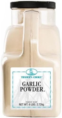 Traders Choice Garlic Powder - 6 lb. container, 1 per case