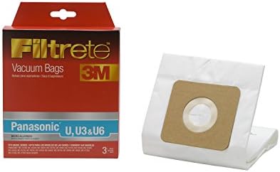 3M Filtrete Panasonic U U3 & U6 Micro Allergen Vacuum Bag