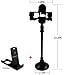 i-SUPERSIM Long Arms 360 Degree Rotation Car Mount Holder, Dashboard Car Mount Cradle Holder System,for Phones iPhone 6 6plus 5S,iPod TouchGPS ect..Black