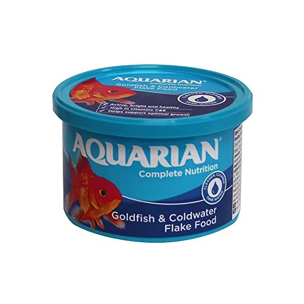Aquarian Goldfish Food Flakes, 50g