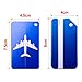 Luggage Tags, Bag Tag Travel ID Labels Tag For Baggage Suitcases Bags,8 Pack By Aootech
