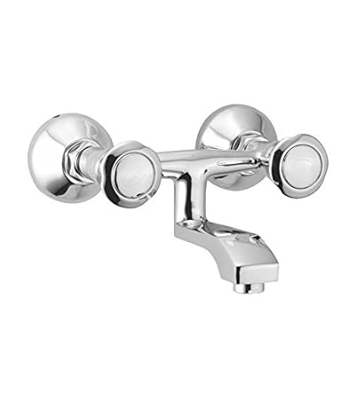 ALTON DEW 3275 Brass Wall Mounted Wall Mixer Non Telephonic (Chrome)