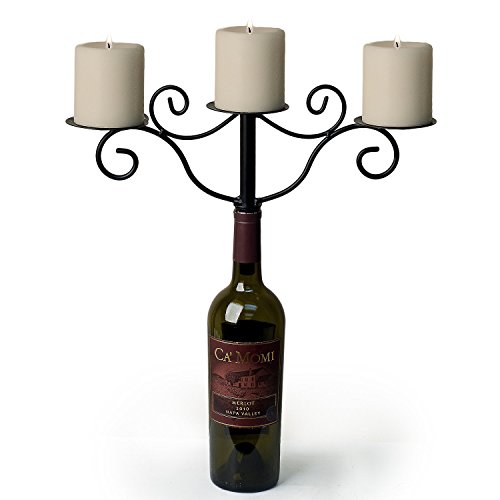 Compare price to wine bottle candle holder insert