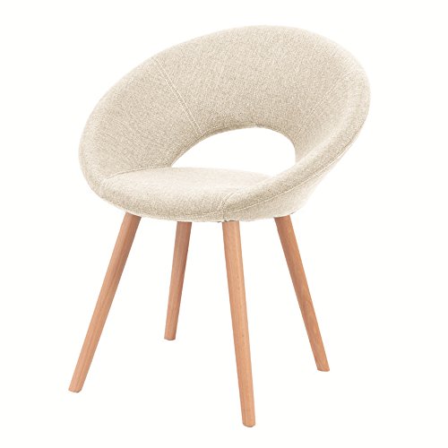 MCTECH-2-sedie-per-sala-da-pranzo-sale-conferenze-cucina-ufficio-Sgabello-da-Cucina-con-braccioli-e-gambe-in-legno-massello-di-rovere-Modello-D-beige