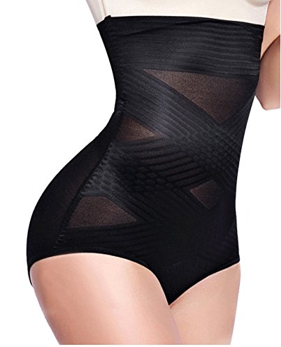 Women’s Shapewear, High Waist Seamless Tummy Control Body Shaper Underwear Shapewear for Women (3XL, Black)