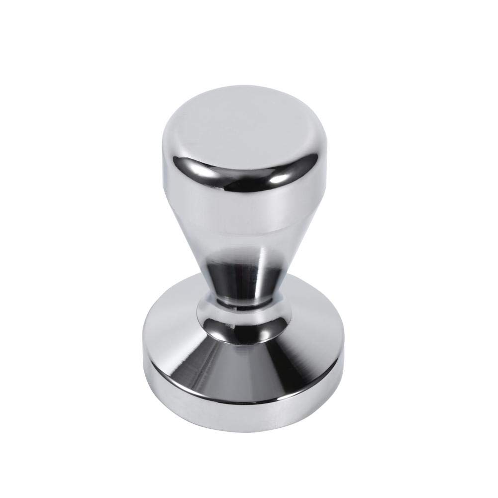 Coffee Tamper, Espresso Coffee Tamper aus Stainless Steel, Coffee Bean Press Tool with 51mm Diameter Flat Base Hot