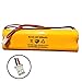 E1021R All Fit EJW-NI-CAD D-AA650Bx4 BYD D-AA650B 4.8v 650mah Ni-CD AA Battery Pack Exit Sign Emergency Light Fire Exit