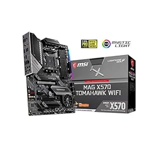 MSI MAG X570 Tomahawk WiFi AMD X570 2x PCI-E 4.0 x16 Raid 0 1 10 Intel WiFi 6 AX200 Bluetooth 5.0