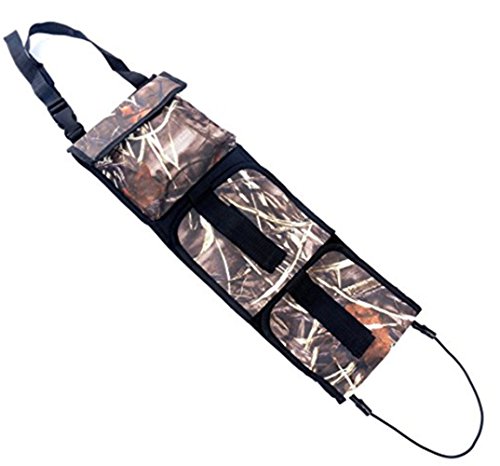 GnG portable Camouflage Seat Back Gun Rack & gun bags, sling pair storage organizer for 2 guns, rifles, shotguns in Cars, Trucks & SUV, Car storage for Hunting sports