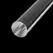uxcell 25mm Dia 10 Inch Long Solid Acrylic Round Rod PMMA Bar Clear