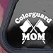 Colorguard Mom White Decal Sticker Wall Laptop Notebook Die-cut White Decal Sticker