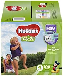 huggies slip on diapers size 4