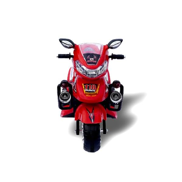 Actionbikes Motors Kinder Elektromotorrad C031 - Belastbarkeit 30 kg - Elektro Kinderdreirad mit Soundmodul - Kinder… – Bild 4