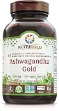 Nutrigold Organic Ashwagandha Gold, 500 mg, 90 Veggie Capsules - Clinically-Proven, Non-GMO, Full-Spectrum Root Standardized Extract Powder Supplement