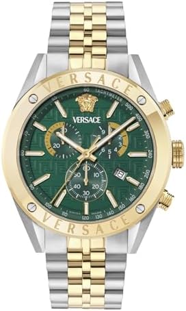 Amazon.com: Versus Versace Mens Watches Two Tone 44 mm Colonne