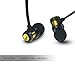 In Ear Earbuds,Tangle Free Clear Bass Sound Headphones Stereo Earphones with Microphone Noise Cancelling 3.5mm Jack Corded Headset for iPhone Samsung Android Mobiles iPad Tablets MP3 Player
