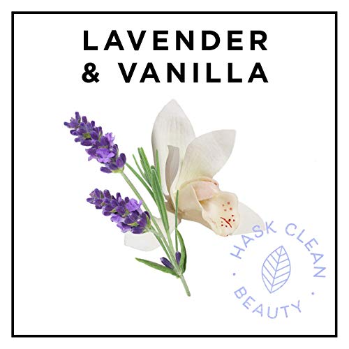 HASK LAVENDER + VANILLA Body Wash 2 Pack Relaxing, vegan formula