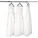 QEES Waterproof Clear Wedding Dress Garment Bag Long Dress Dust Bag Soft, Breathable, Durable Moistureproof Wedding Gown Travel & Storage Garment Bag YFZ14 (23