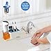Pykal Touchless Automatic Soap Dispenser with Storage-Caddy 15oz, Hands Free Soap Dispenser for Bathroom or Kitchen - 1 YR Warranty