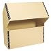 Lineco Archival Tan Flip-Top Document Case Box 15.25″ x 10.25″ x 2.5″. Perfect for Legal Size Paper. Protection from Dust, Light, Debris. Store & Protect Documents, Files, Prints.thumb 1