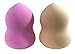 Essencell Cosmetic Pro Makeup Blender Sponges 2pc Pack - Easily Blend Liquid Foundation,Highlight and Contour-Flawless Sponge Applicator