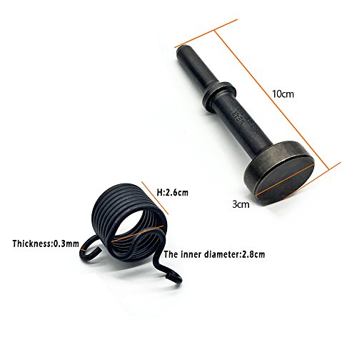 GreatBBA 80mm/100mm/175mm Smoothing Pneumatic Drifts Air Hammer Pneumatic Chisel Bit Spring