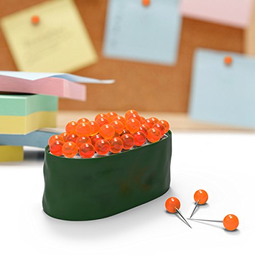 Fred MAKI TACKS Sushi Pushpins, 50-Count Office Products, Office & School Supplies, Tape, Adhesives & Fasteners, Pins & Tacks